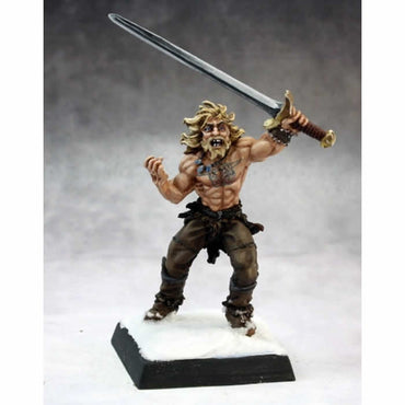RPR60068 Ostog the Unslain Berserker Miniatures 25mm Heroic Scale (ONLINE ORDER ONLY)