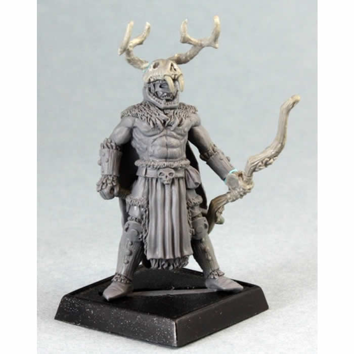RPR60073 The Stag Lord Barbarian Miniatures 25mm Heroic Scale (ONLINE ORDER ONLY)
