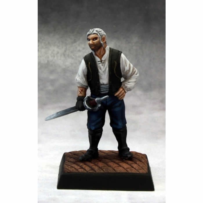 RPR60121 Vencarlo Orisini Pirate Miniatures 25mm Heroic Scale Pathfinder (ONLINE ORDER ONLY)