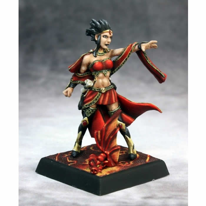 RPR60129 Chelaxian Infernal Binder Sorceress Miniatures 25mm Heroic Scale (ONLINE ORDER ONLY)