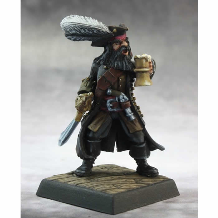 RPR60137 Captain Kerdak Bonefist Miniatures 25mm Heroic Scale Pathfinder (ONLINE ORDER ONLY)