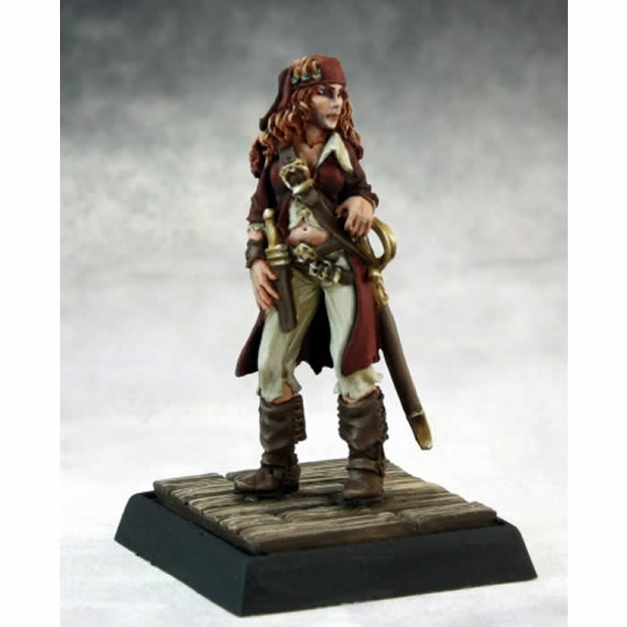 RPR60146 Kassata Lewynn Pirate Miniatures 25mm Heroic Scale Pathfinder (ONLINE ORDER ONLY)