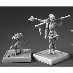 RPR60147 Druid and Familiar Miniatures 25mm Heroic Scale Pathfinder (ONLINE ORDER ONLY)