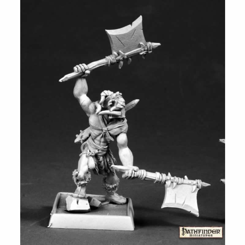 RPR60157 Cleric of Rovagug Barbarian Miniatures 25mm Heroic Scale (ONLINE ORDER ONLY)