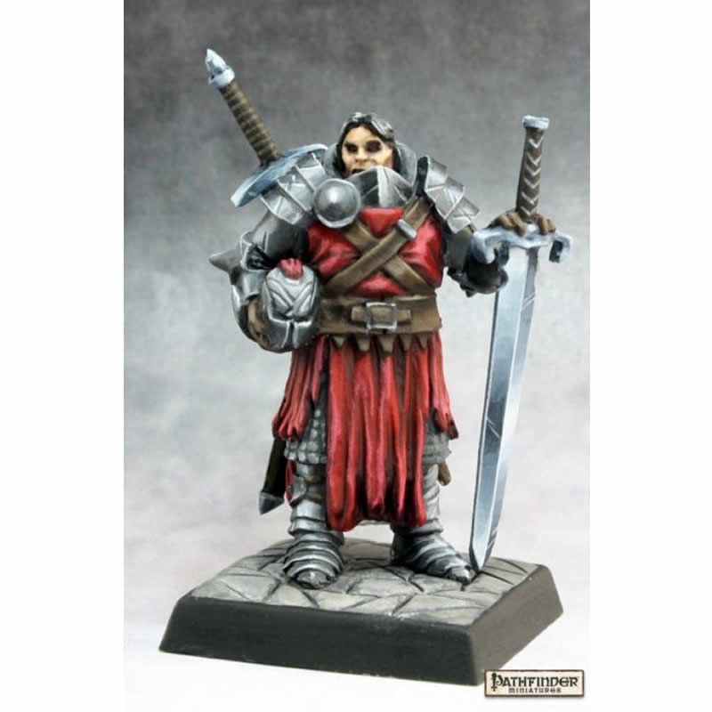 RPR60160 Mendevian Crusader Fighter Miniatures 25mm Heroic Scale (ONLINE ORDER ONLY)