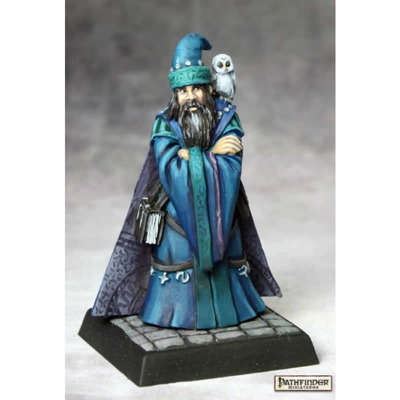 RPR60165 Dr Orontius Wizard Miniatures 25mm Heroic Scale Pathfinder (ONLINE ORDER ONLY)