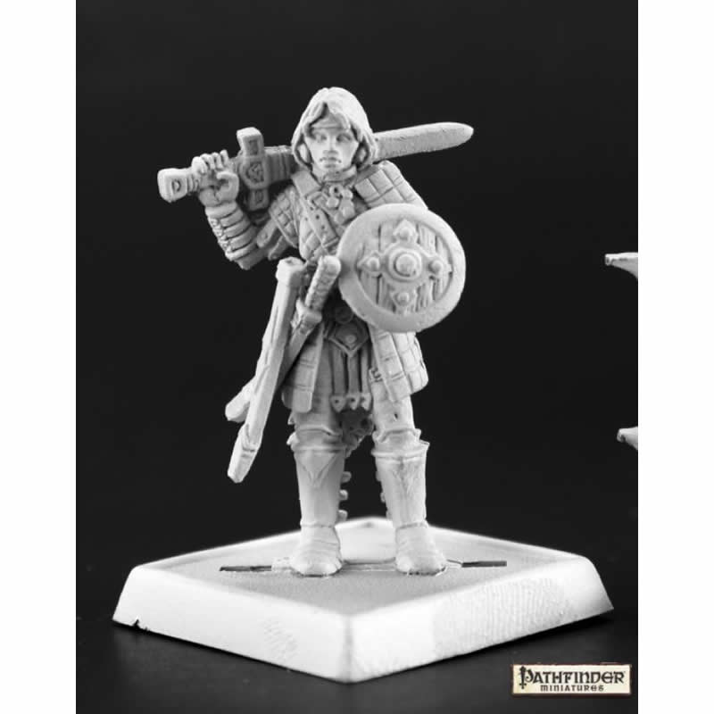 RPR60168 Kagur Blacklion Fighter Miniatures 25mm Heroic Scale Pathfinder (ONLINE ORDER ONLY)