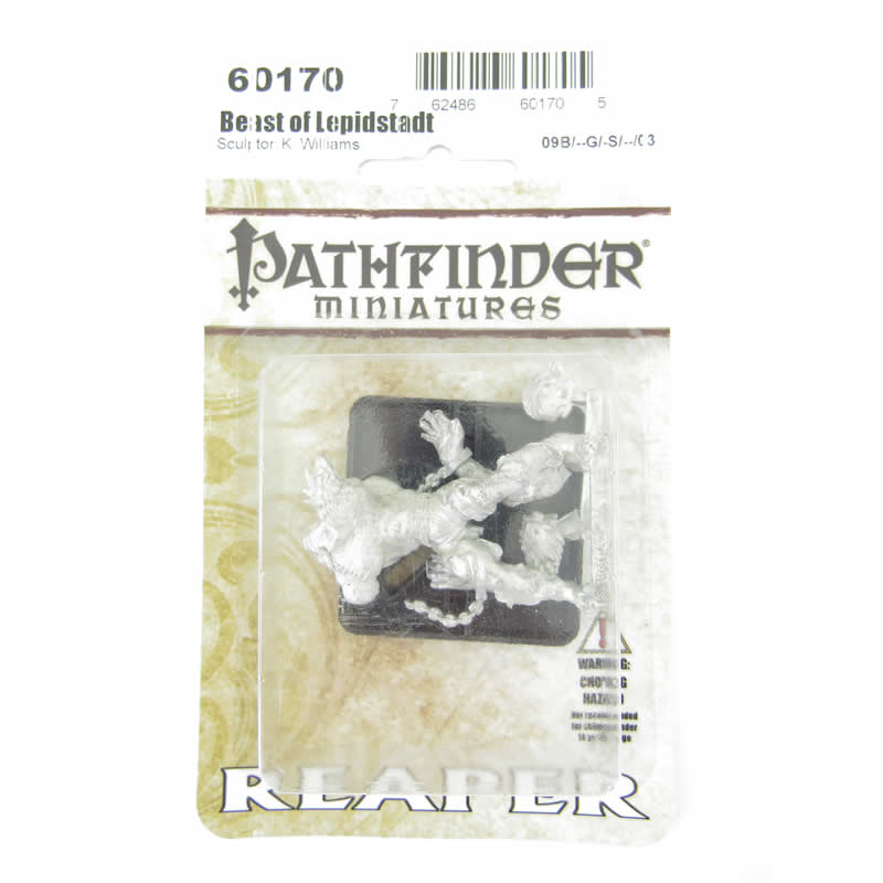 RPR60170 Beast of Lepidstadt Monster Miniatures 25mm Heroic Scale (ONLINE ORDER ONLY)