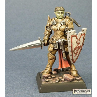 RPR60171 Irabeth Tirabade Half-Orc Warrior Miniatures 25mm Heroic Scale (ONLINE ORDER ONLY)