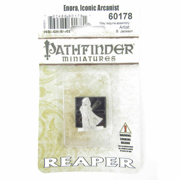 RPR60178 Enora Iconic Arcanist Miniatures 25mm Heroic Scale Pathfinder (ONLINE ORDER ONLY)