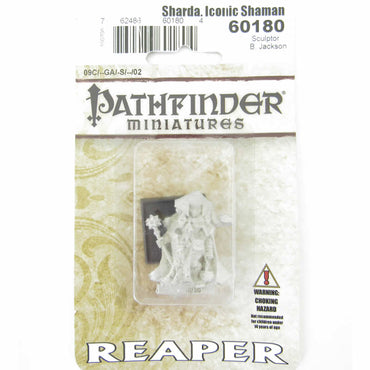 RPR60180 Shardra Iconic Shaman Miniatures 25mm Heroic Scale Pathfinder (ONLINE ORDER ONLY)