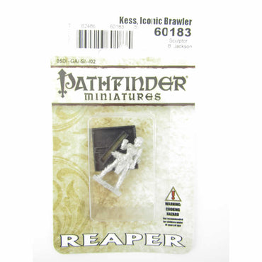 RPR60183 Kess Iconic Brawler Miniatures 25mm Heroic Scale Pathfinder (ONLINE ORDER ONLY)