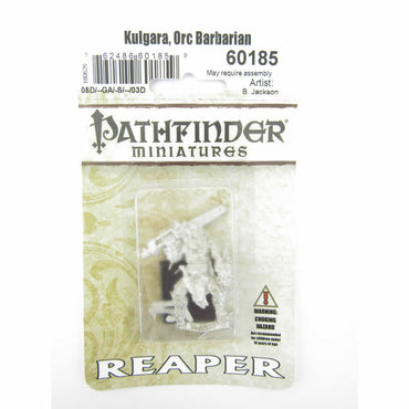 RPR60185 Kulgara Orc Barbarian Miniatures 25mm Heroic Scale Pathfinder (ONLINE ORDER ONLY)