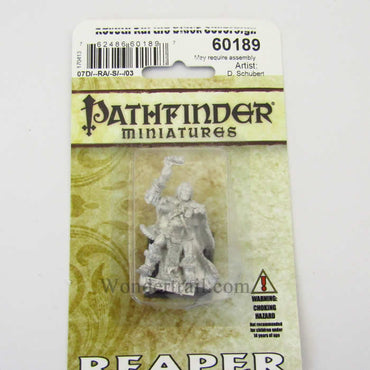RPR60189 Kevoth Kul The Black Sovereign Barbarian 25mm Heroic Scale Pathfinder Reaper Miniatures (ONLINE ORDER ONLY)