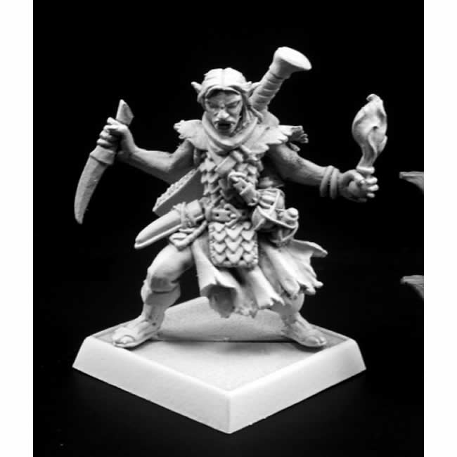 RPR60190 Skreed Gorewillow Miniature 25mm Heroic Scale Pathfinder (ONLINE ORDER ONLY)