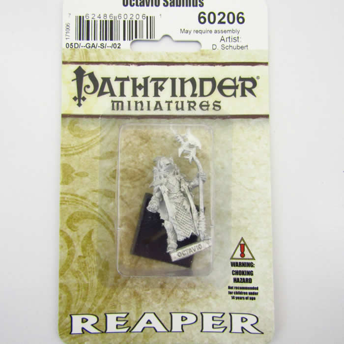 RPR60206 Octavio Sabinus Miniature 25mm Heroic Scale Pathfinder Series (ONLINE ORDER ONLY)