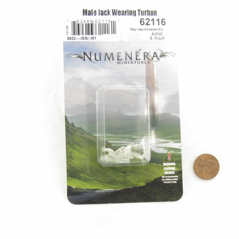 RPR62116 Male Jack Miniature 25mm Heroic Scale Numenera Series (ONLINE ORDER ONLY)
