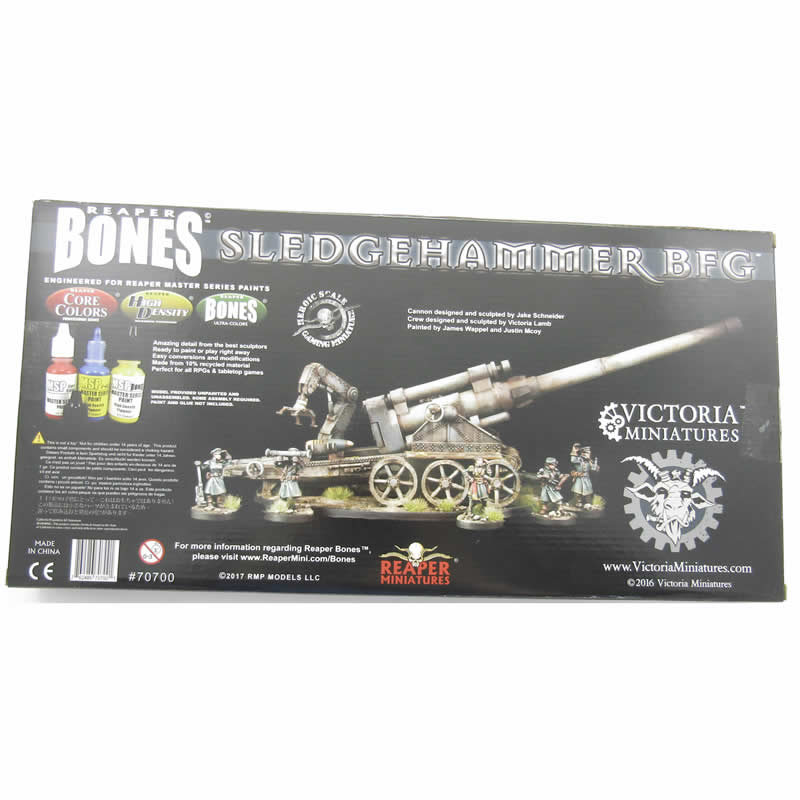 RPR70700 Sledgehammer BFG Miniature 25mm Heroic Scale Bones (ONLINE ORDER ONLY)
