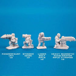 RPR72245 Light Infantry Heavy Weapons Miniature N-Scale CAV Strike Operations (ONLINE ORDER ONLY)