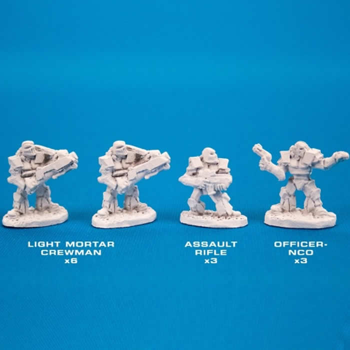 RPR72248 PA Infantry Light Mortar Miniature N-Scale CAV Strike Operations (ONLINE ORDER ONLY)