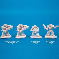 RPR72248 PA Infantry Light Mortar Miniature N-Scale CAV Strike Operations (ONLINE ORDER ONLY)