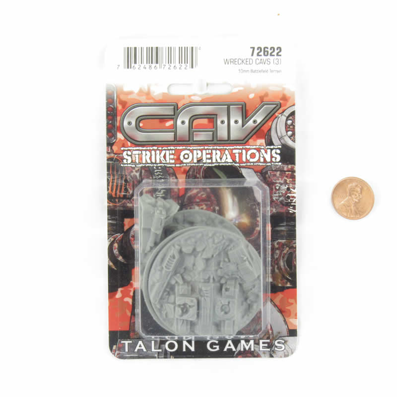 RPR72622 Wrecked Cavs Battlefield Terrain Supplies Miniature N-Scale CAV Strike Operations (ONLINE ORDER ONLY)