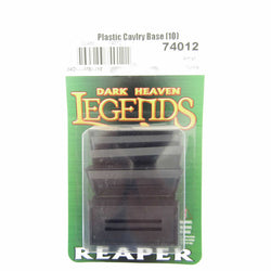 RPR74012 Plastic Cavalry Bases for Miniature Figures Pack of 10 Reaper Miniatures (ONLINE ORDER ONLY)