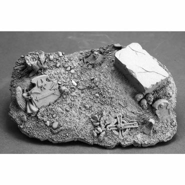 RPR74025 Graveyard Vignette Miniature Base Reaper Miniatures (ONLINE ORDER ONLY)