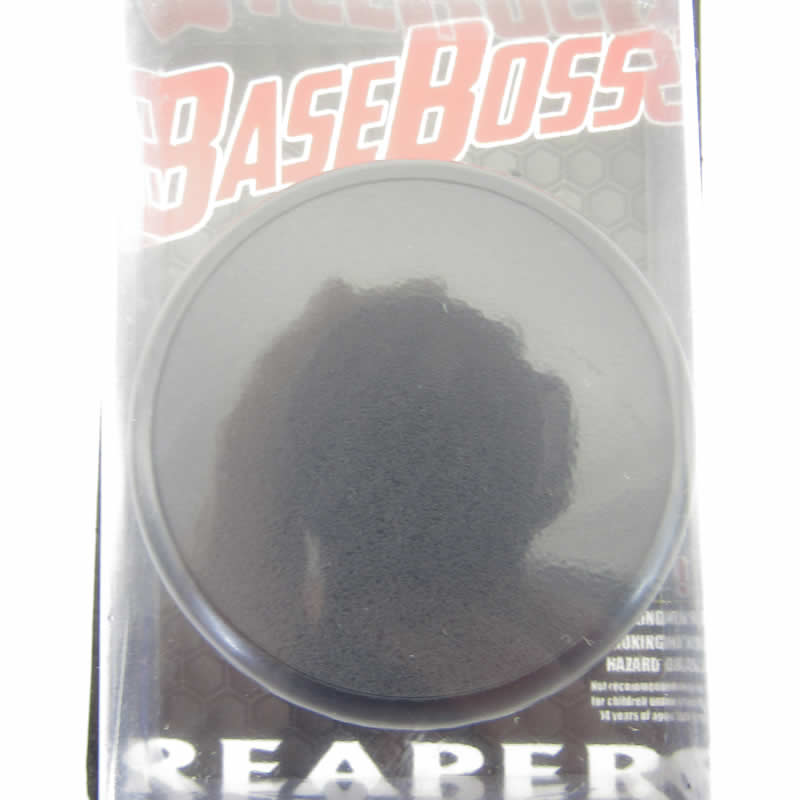 RPR74031 60mm Round Plastic Miniature Display Base Pack of 10 Reaper Miniatures (ONLINE ORDER ONLY)