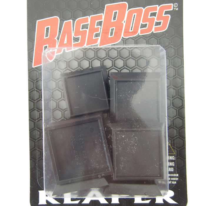 RPR74039 1 in Square Inset Top Plastic Miniature Gaming Base Pack of 20 (ONLINE ORDER ONLY)