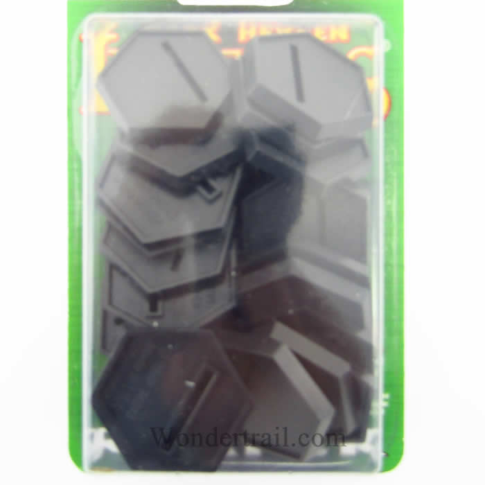 RPR74043 1in Slotted Hex Gaming Bases Pack of 20 Reaper Miniatures (ONLINE ORDER ONLY)
