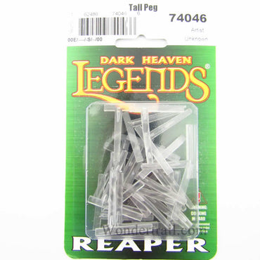 RPR74046 Transparent Tall Flight Pegs Pack of 25 Reaper Miniatures (ONLINE ORDER ONLY)