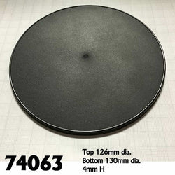 RPR74063 130mm Round Gaming Base Pack of 4 Reaper Miniatures (ONLINE ORDER ONLY)