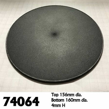 RPR74064 160mm Round Gaming Base Pack of 4 Reaper Miniatures (ONLINE ORDER ONLY)