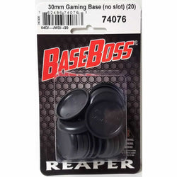 RPR74076 30mm Round Display Base Unslotted Pack of 20 (ONLINE ORDER ONLY)