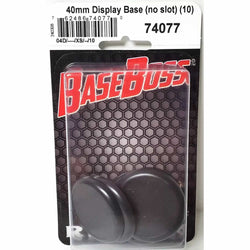 RPR74077 40mm Round Display Base Unslotted Pack of 20 (ONLINE ORDER ONLY)