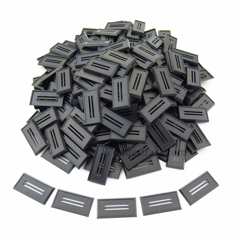 RPR74080 Plastic 1in X 2in Slotted Miniature Cavalry Bases Pack of 250 (ONLINE ORDER ONLY)