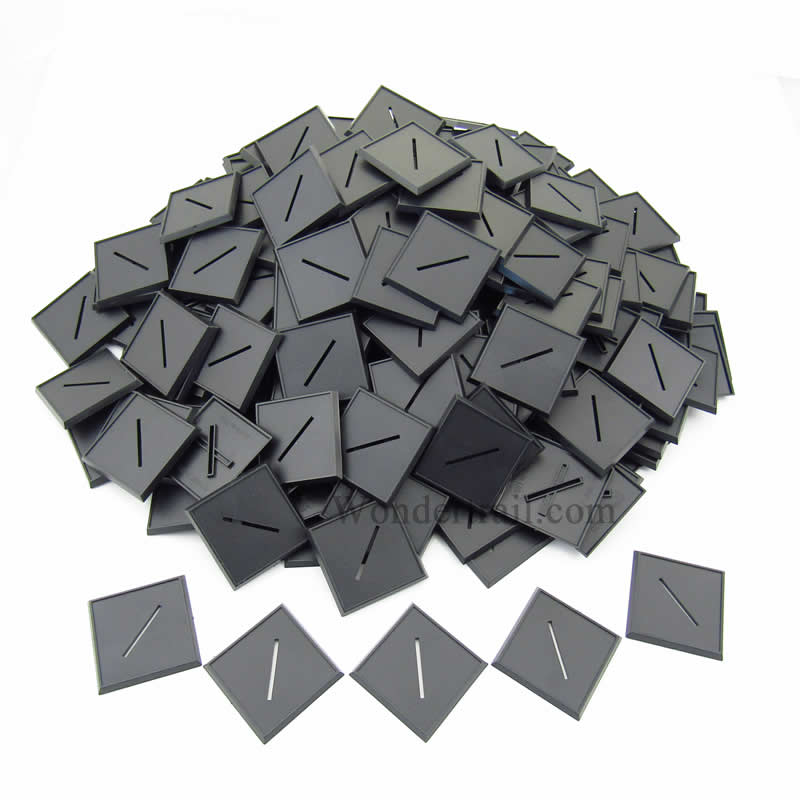 RPR74095 Plastic 2in Square Slotted Miniature Bases Pack of 250 Reaper Miniatures (ONLINE ORDER ONLY)