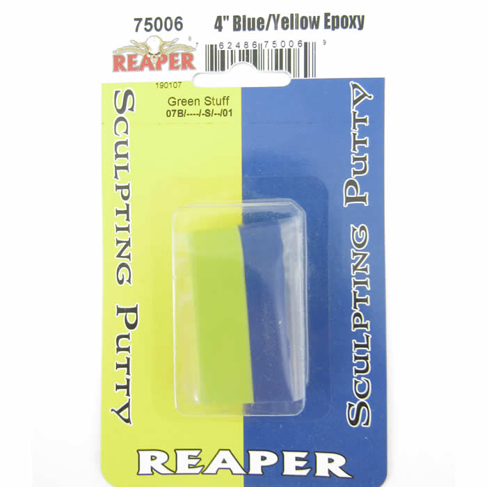 RPR75006 Green Stuff Sculpting Putty Blue and Yellow Epoxy Reaper (ONLINE ORDER ONLY)