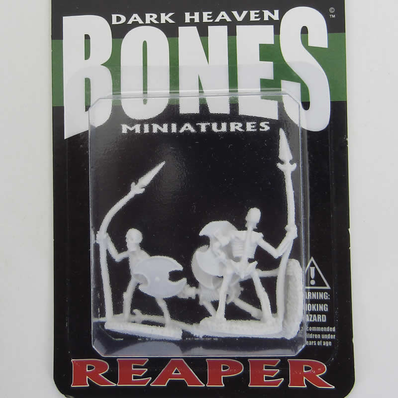 RPR77001 Skeletal Spearmen Miniature 25mm Heroic Scale Dark Heaven (ONLINE ORDER ONLY)