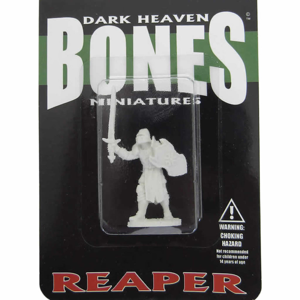 RPR77008 Garrick the Bold Human Fighter Miniature 25mm Heroic Scale Figure Dark Heaven Bones (ONLINE ORDER ONLY)
