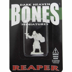 RPR77008 Garrick the Bold Human Fighter Miniature 25mm Heroic Scale Figure Dark Heaven Bones (ONLINE ORDER ONLY)