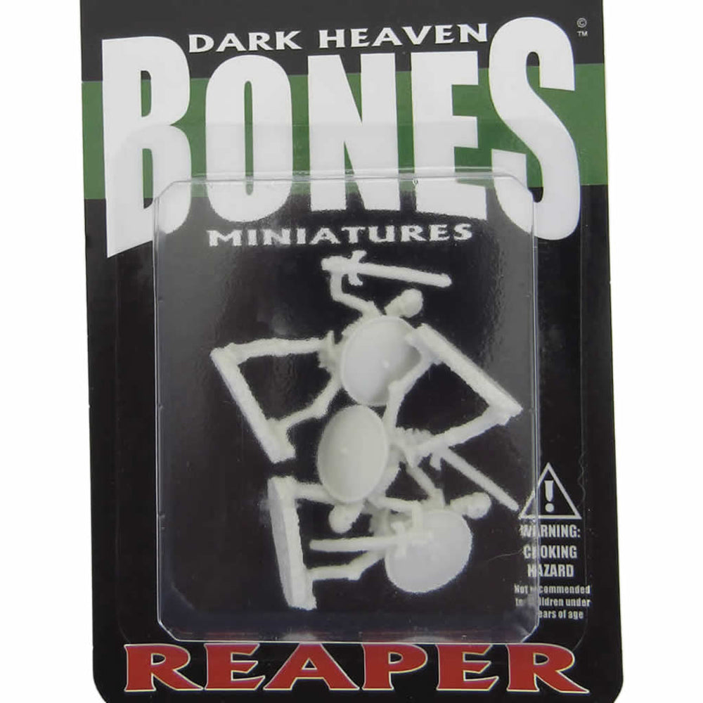 RPR77017 Skeletal Swordsmen Miniature 25mm Heroic Scale Figure Dark Heaven Bones (ONLINE ORDER ONLY)
