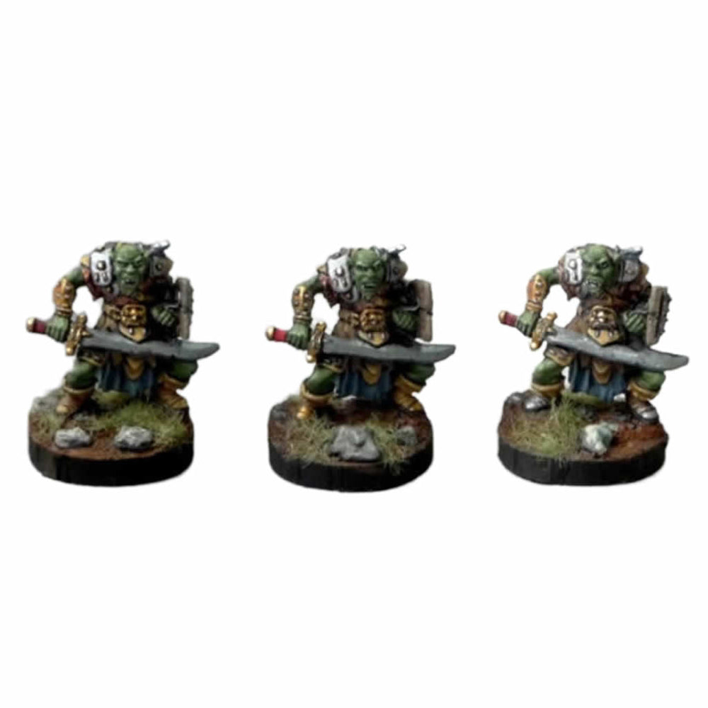 RPR77019 Orc Swordsmen Miniature 25mm Heroic Scale Figure Dark Heaven Bones (ONLINE ORDER ONLY)