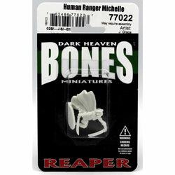 RPR77022 Michelle Female Human Ranger Miniature 25mm Heroic Scale Figure Dark Heaven Bones (ONLINE ORDER ONLY)
