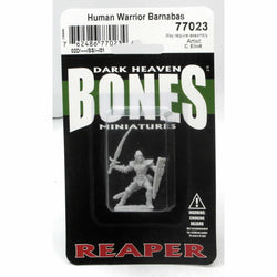 RPR77023 Barnabas Human Warrior Miniature 25mm Heroic Scale Figure Dark Heaven Bones (ONLINE ORDER ONLY)