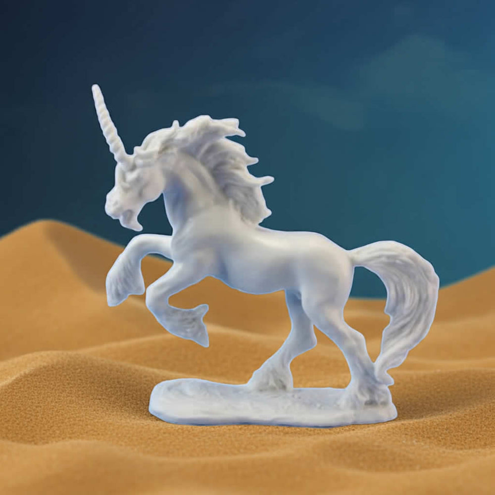 RPR77029 Silverhorn Unicorn Miniature 25mm Heroic Scale Figure Dark Heaven Bones (ONLINE ORDER ONLY)