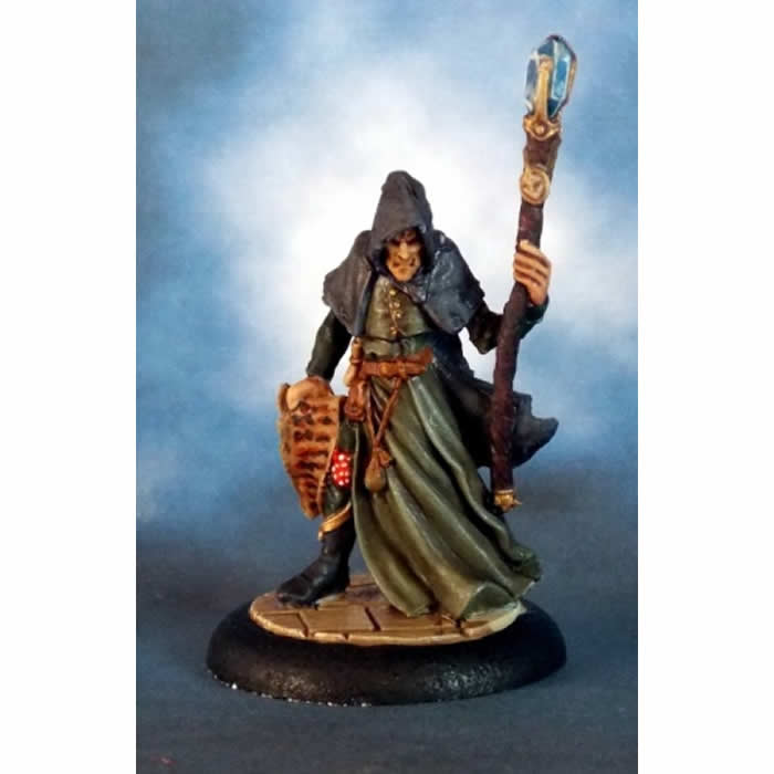 RPR77040 Satheras Male Warlock Miniature 25mm Heroic Scale (ONLINE ORDER ONLY)