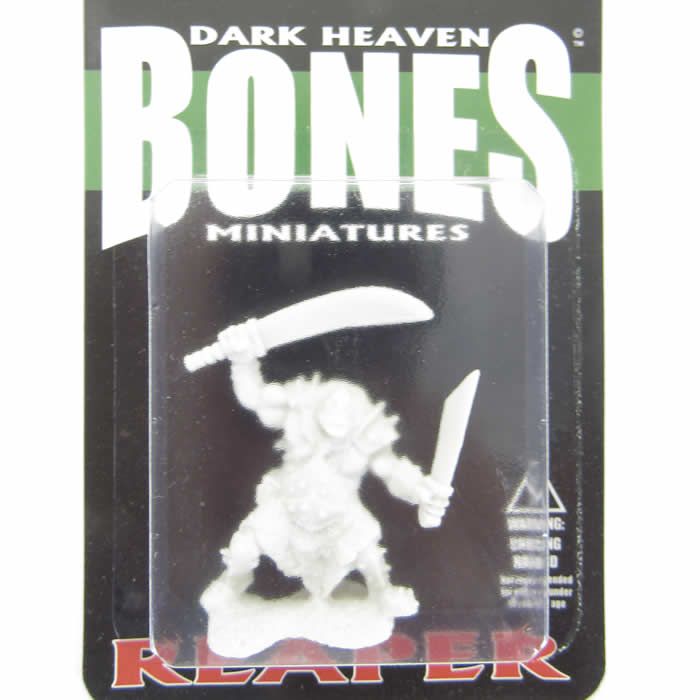 RPR77051 Orc Stalker with Two weapons Miniature 25mm Heroic Scale (ONLINE ORDER ONLY)