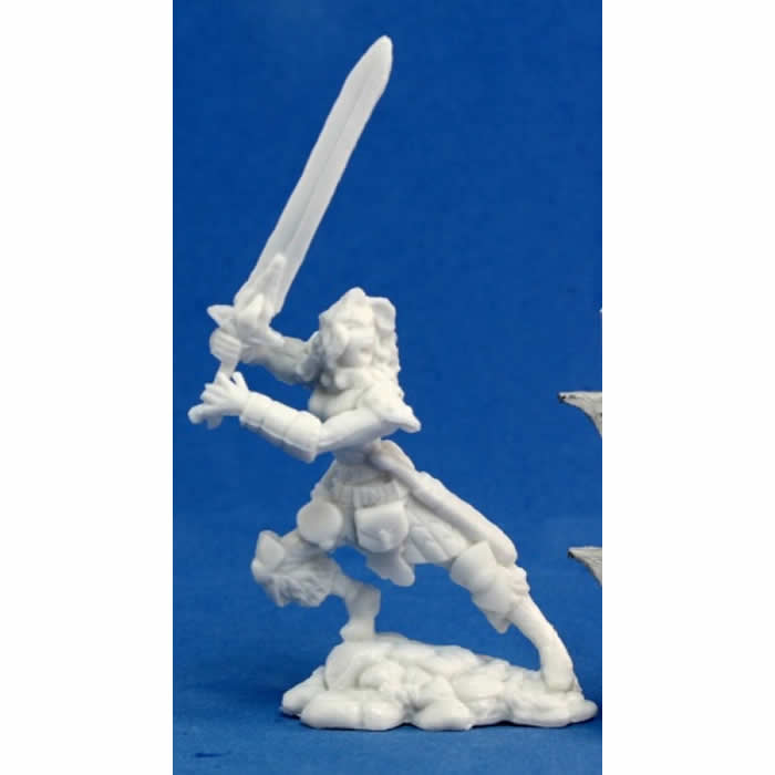RPR77062 Deenah Female Barbarian Miniature 25mm Heroic Scale (ONLINE ORDER ONLY)